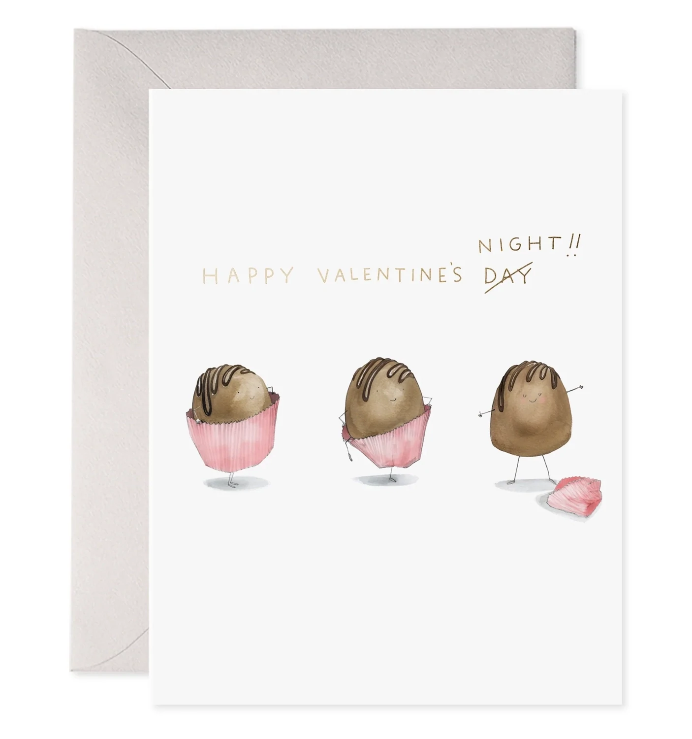 Card Chocolate Striptease