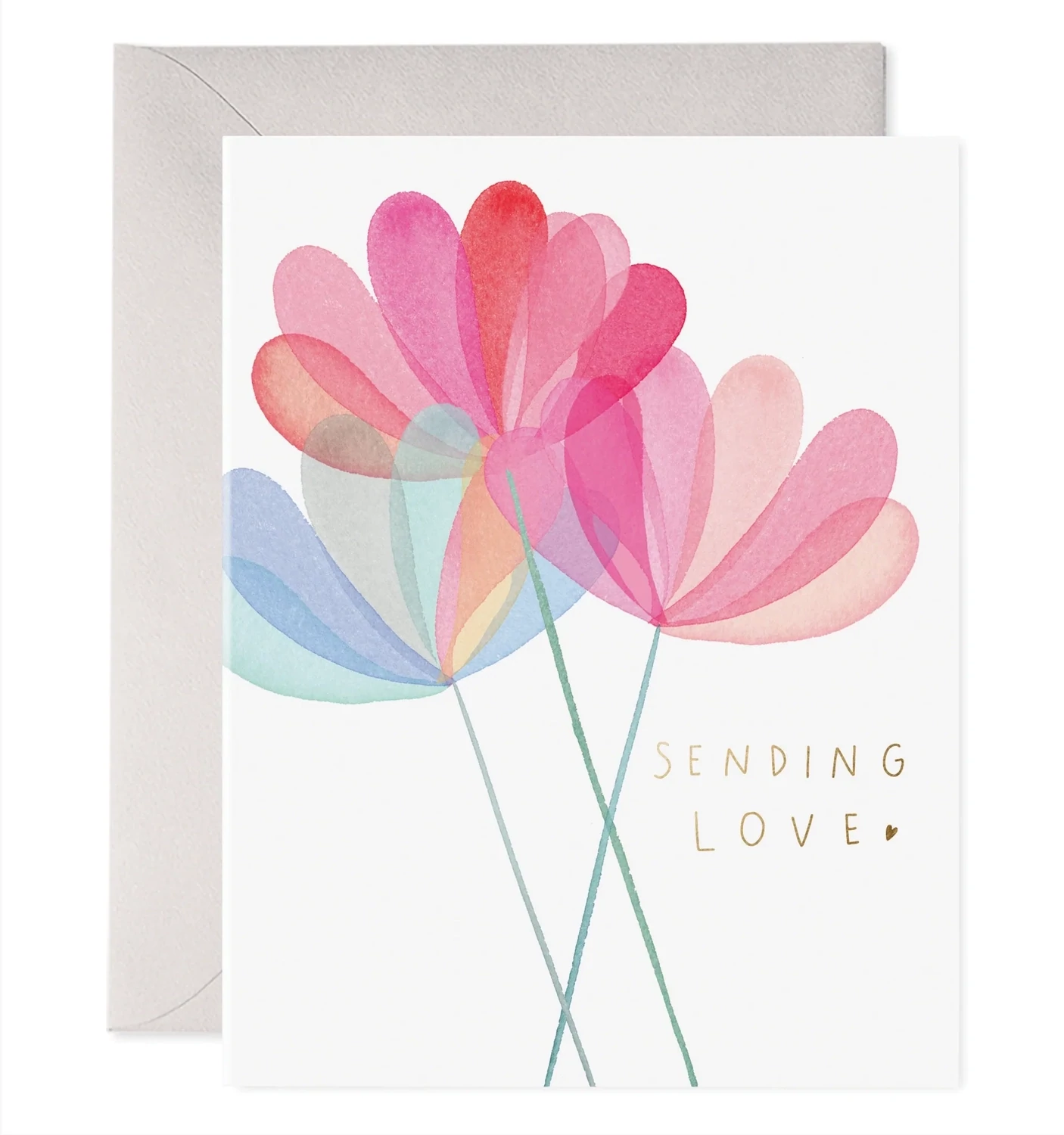 Card Sending Love Thinking Of You