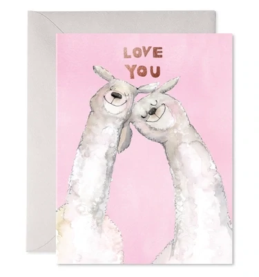 Card Llama Love