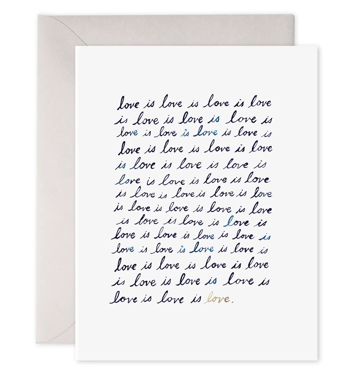 Card Love Is Love