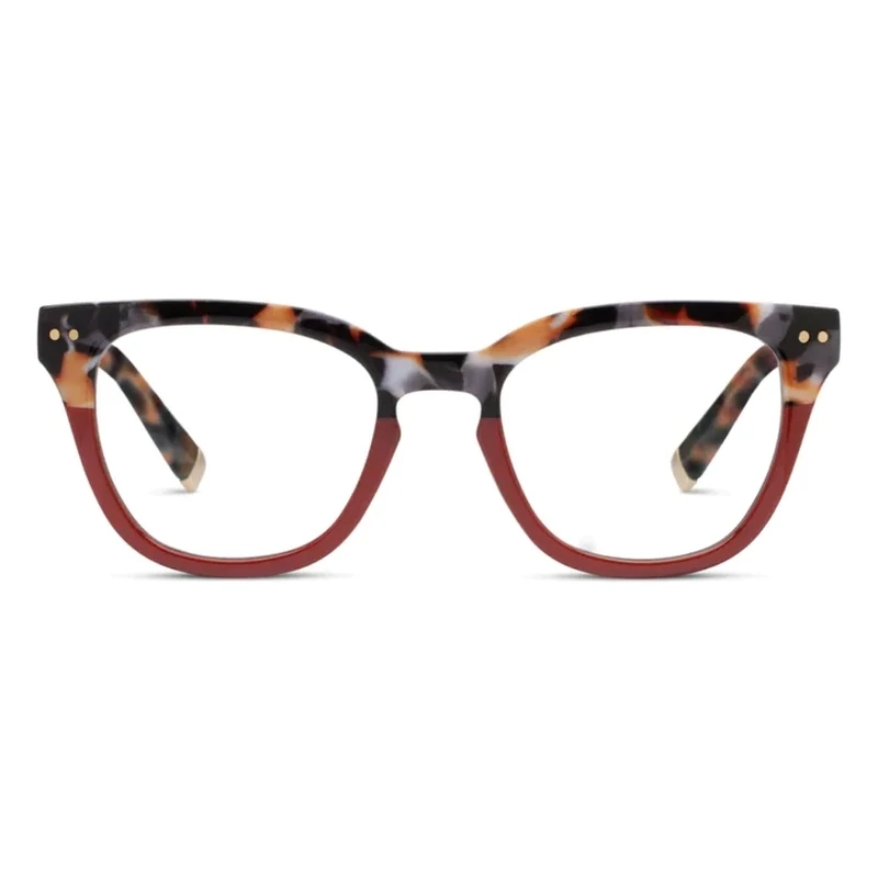 Peepers Faye Gray Botanico Dark Red +2.50