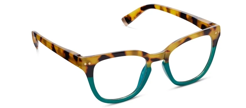 Peepers Faye Tokyo Tortoise Teal +2.75