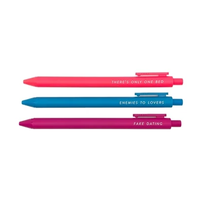 Pens For Romance Aficionados Set Of 3