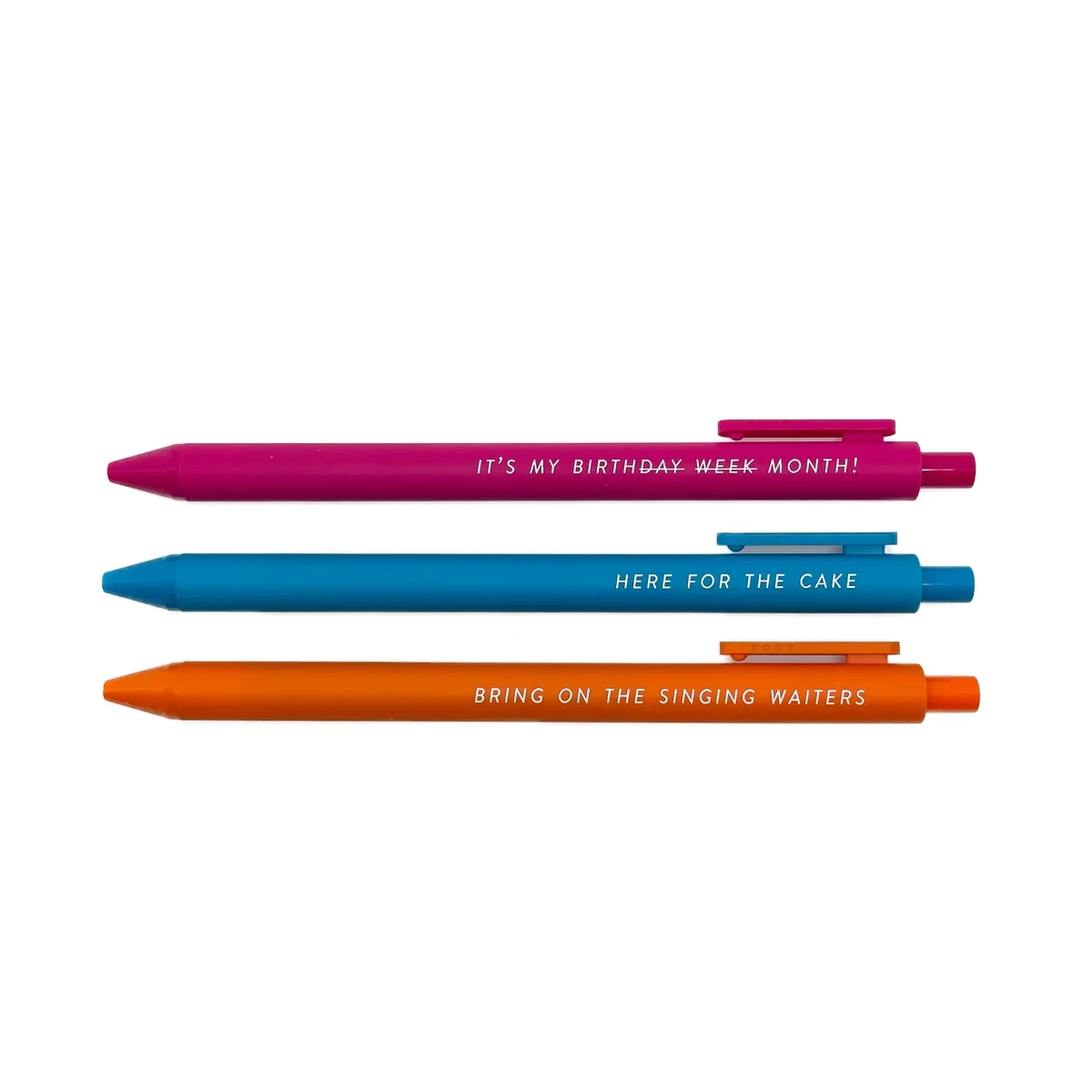 Pens Its Your Birthday Set Of 3