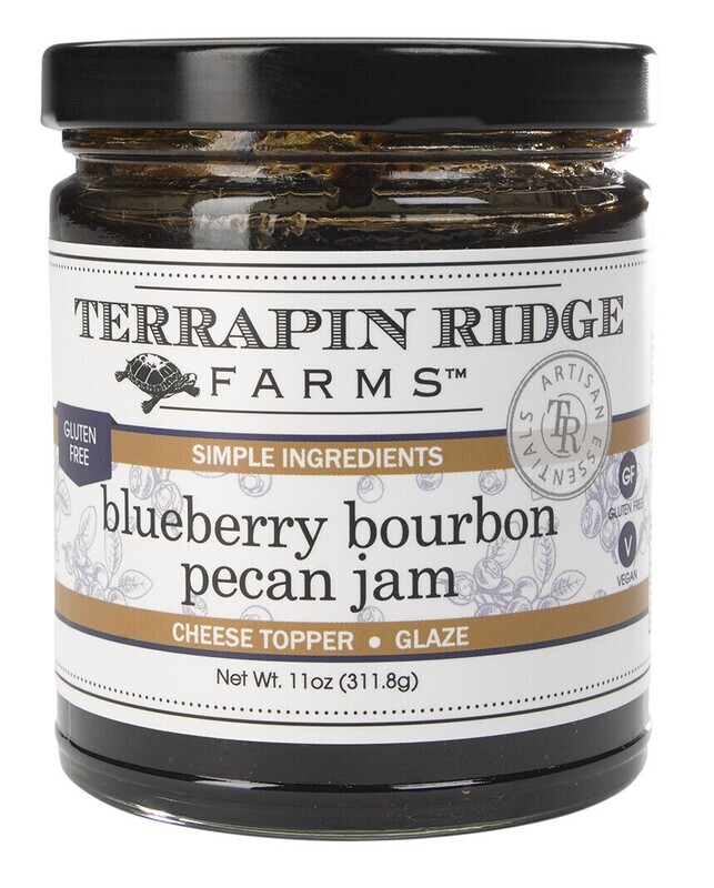 Blueberry Bourbon Pecan Jam 11oz