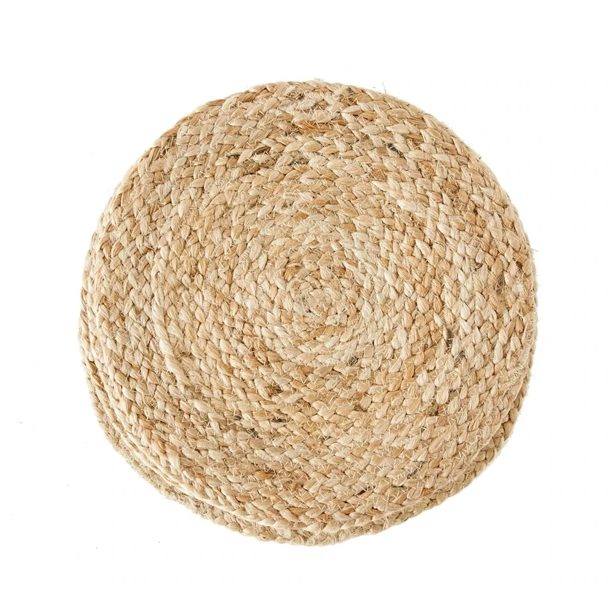 Round Jute Woven Placemat 14&quot;