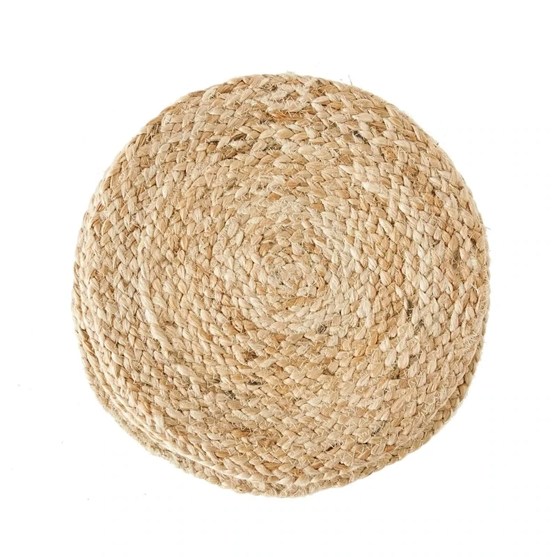 Round Jute Woven Placemat 14&quot;