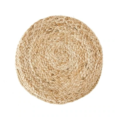 Round Jute Woven Placemat 14"
