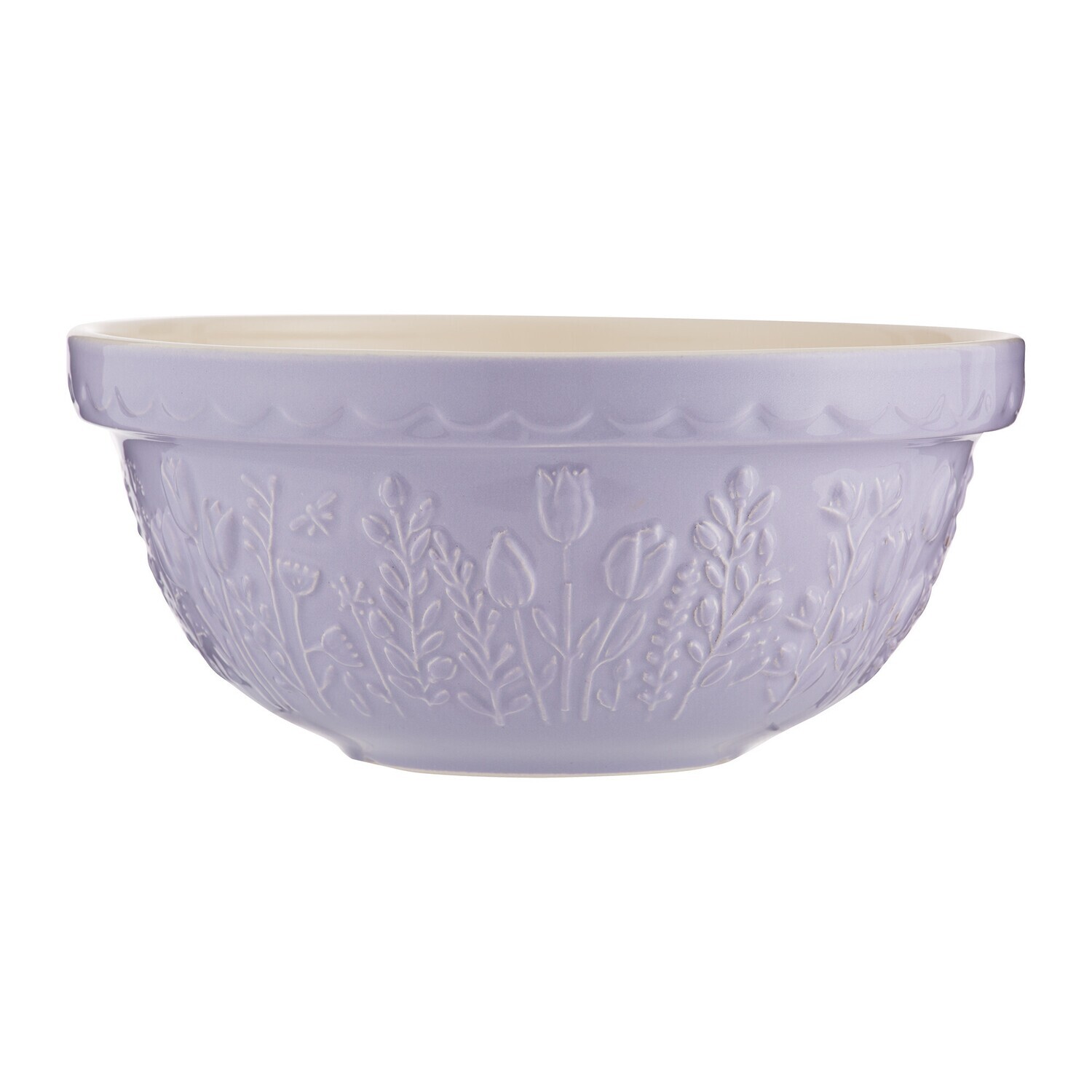 Mason Cash In The Meadow Tulip Lavender Mixing Bowl 9.75"