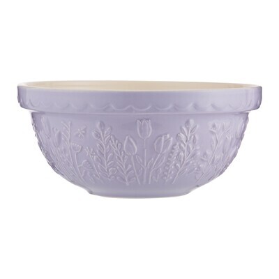 Mason Cash In The Meadow Tulip Lavender Mixing Bowl 9.75"