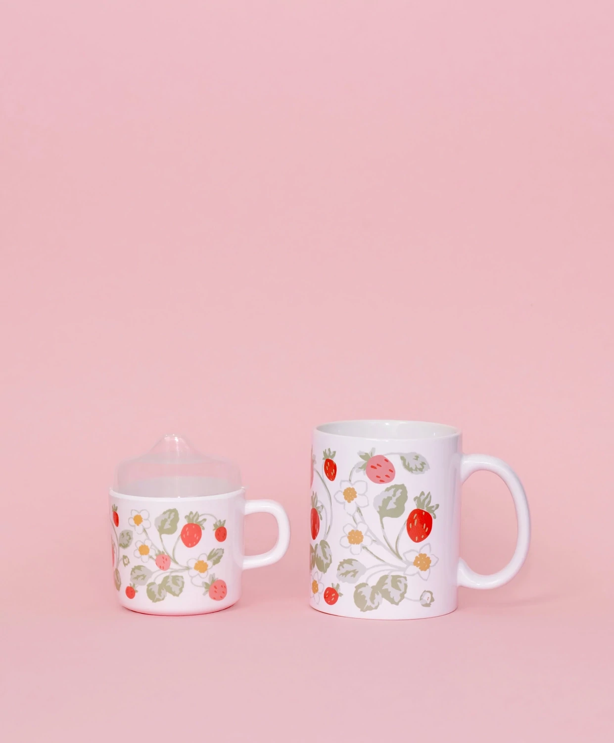 Cup Set Stawberry Mama &amp; Me