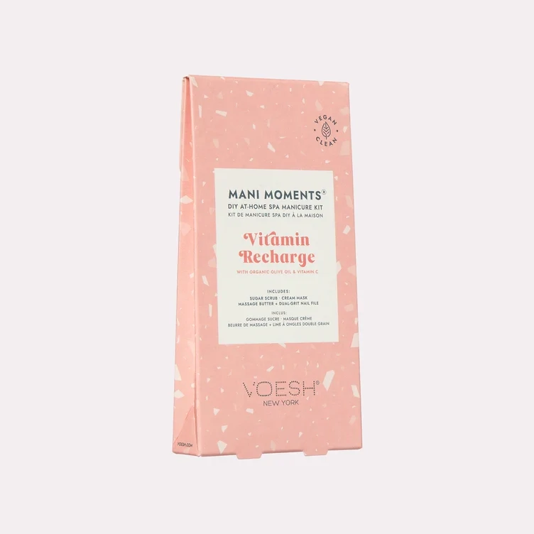 Mani Moments DIY At Home Spa Manicure Kit Vitamin Recharge
