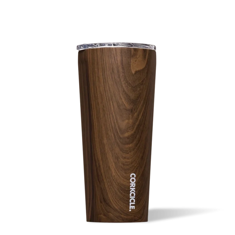 Corkcicle Tumbler Walnut Wood 24oz