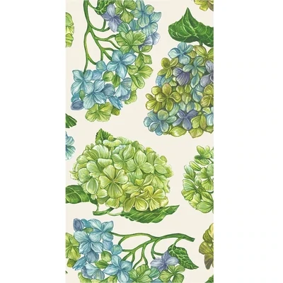 Guest Napkins Hydrangea Pack Of 16