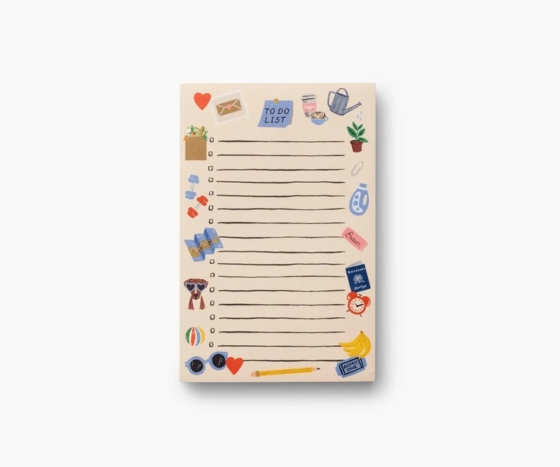 Rifle Paper Co. Notepad To Do Checklist