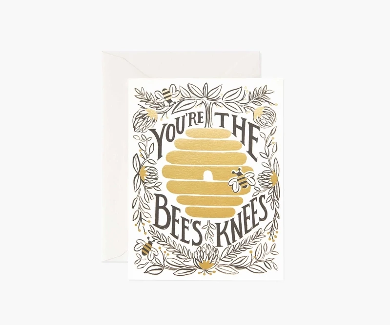Card You&#39;re The Bee&#39;s Knees
