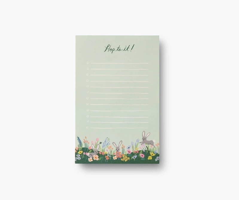 Rifle Paper Co. Notepad Hop To It!