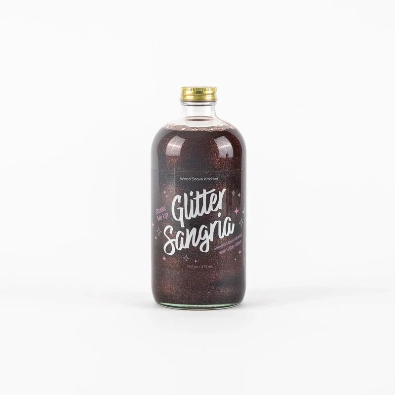 Wood Stove Kitchen Glitter Sangria 16 fl oz