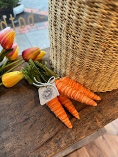 Carrots Natural Bright Orange Set Of 4