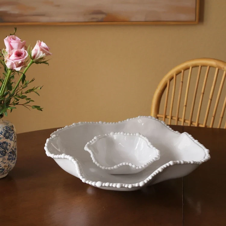 VIDA Alegria Chip &amp; Dip Set White