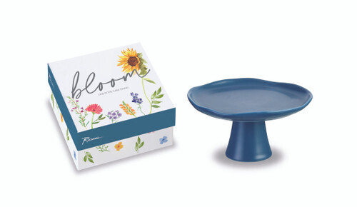 Dark Blue Pedestal In A Gift Box Small