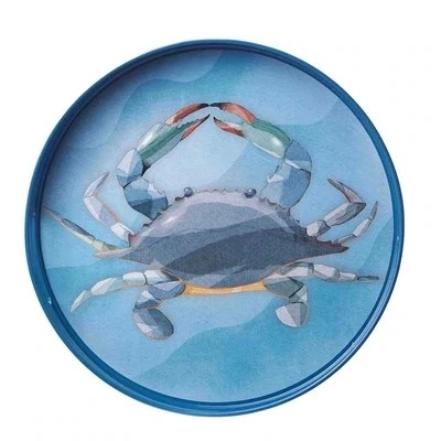 Round Crab Tray 15"