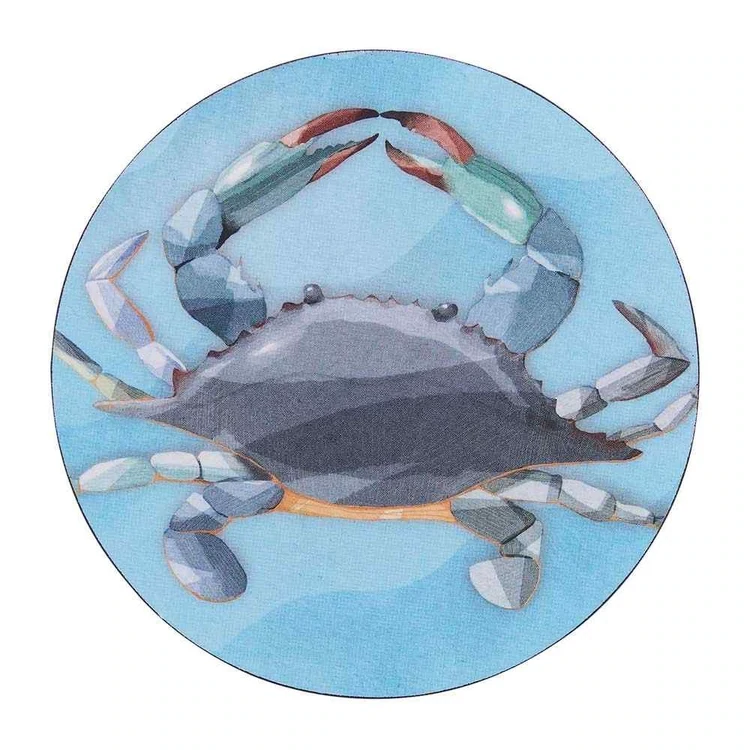 Round Crab Coaster