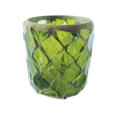 Recycled Glass Mosaic Tealight/Votive Holder Small