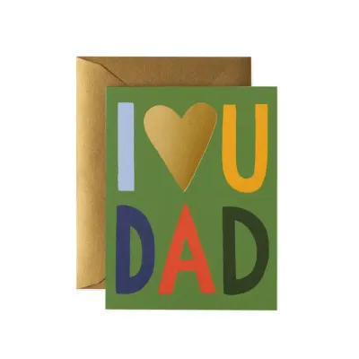 Card I Love You Dad