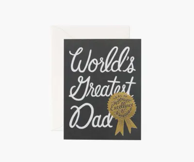 Card Worlds Greatest Dad