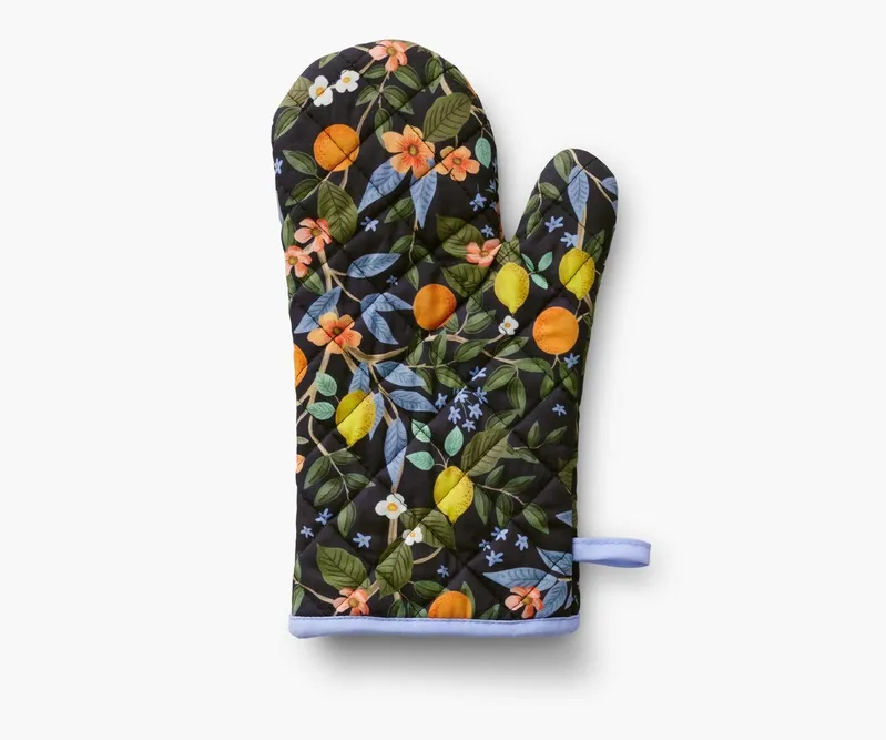 Rifle Paper Co. Oven Mitt Citrus Grove