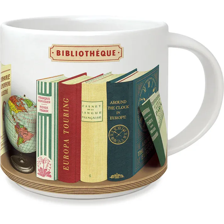 Library Vintage Mug 14 fl oz