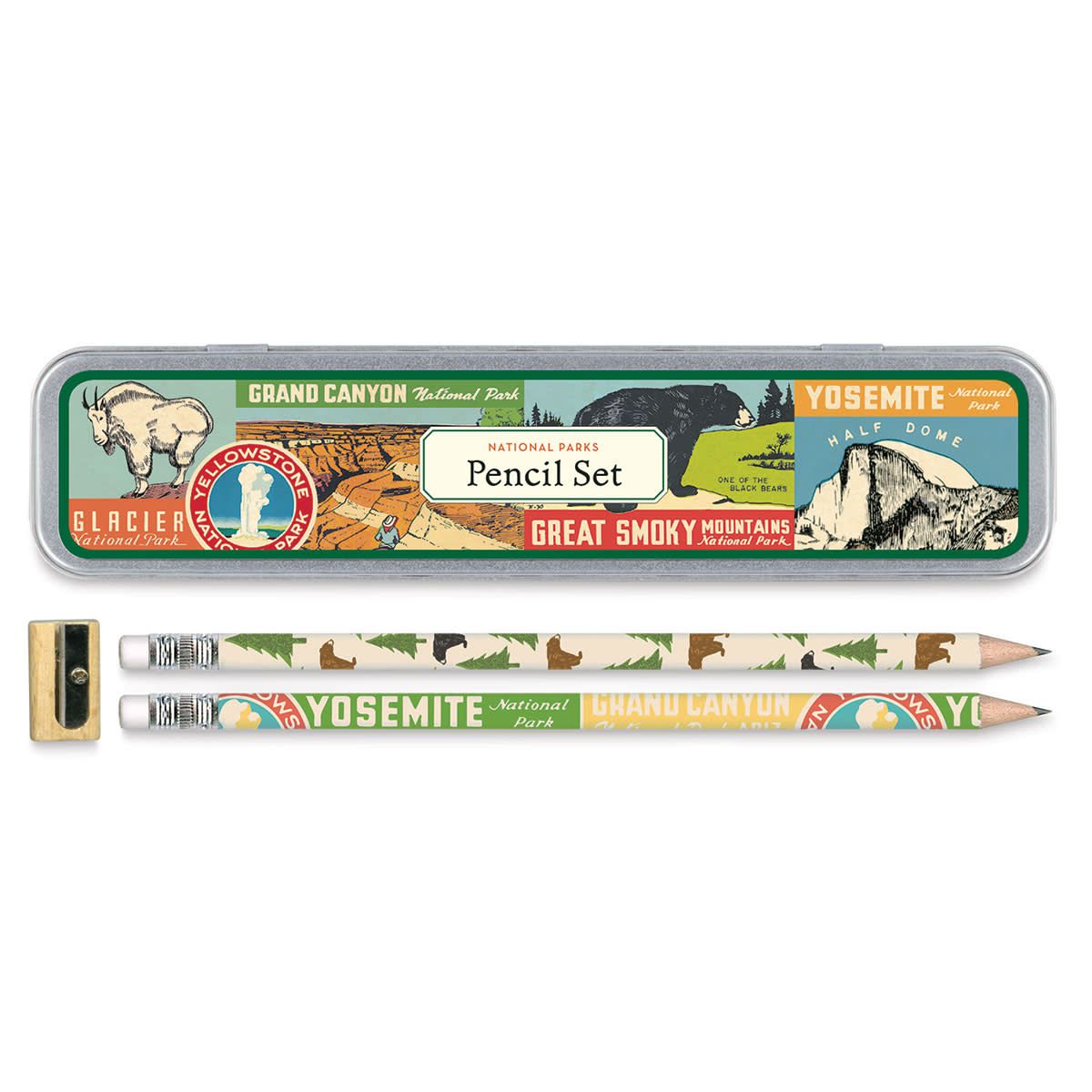 Pencil Set Tin National Parks