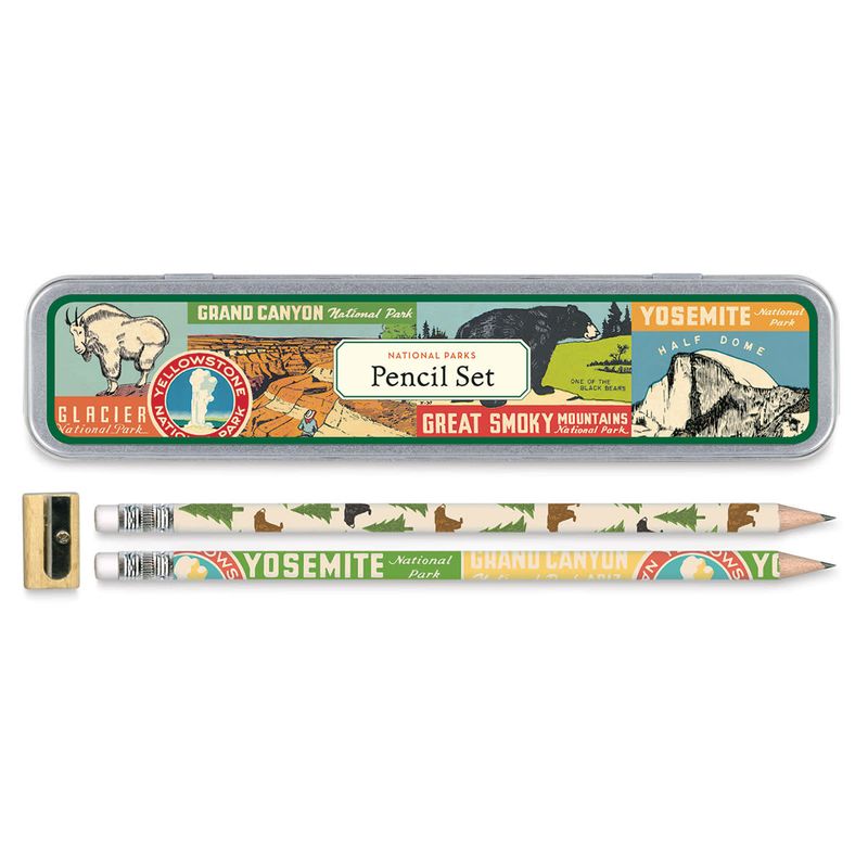 Pencil Set Tin National Parks