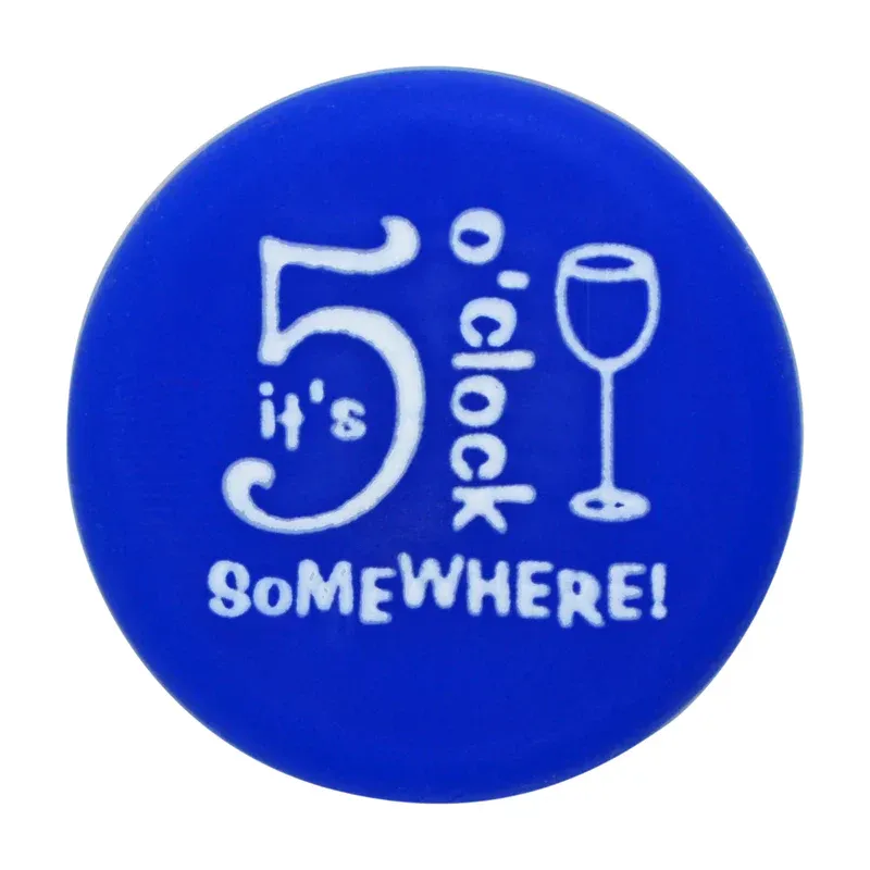 Wine Stopper It&#39;s 5 O&#39;clock Somewhere!
