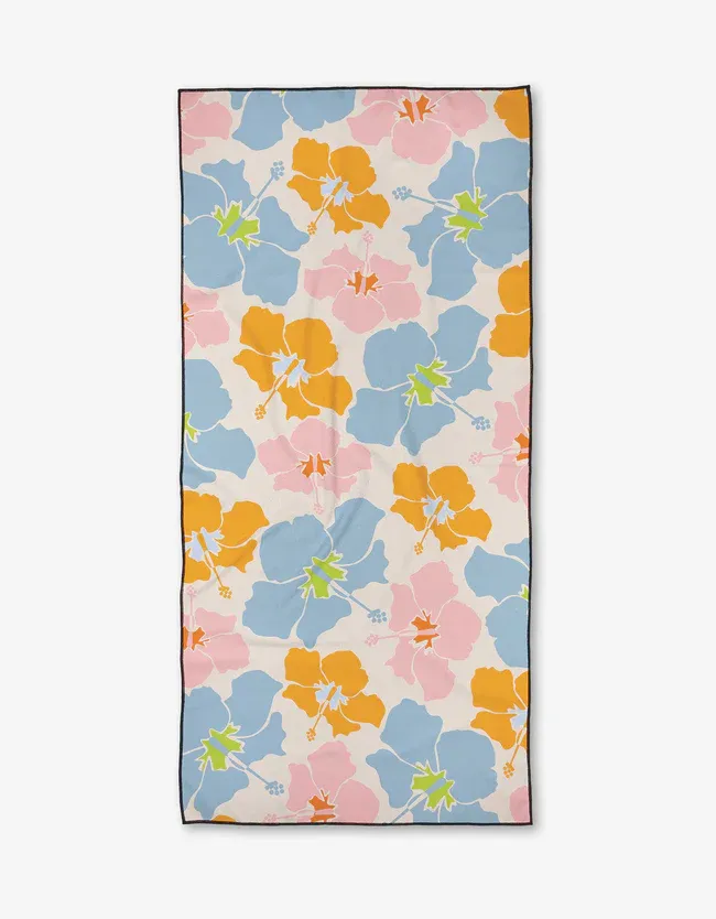 Geometry Beach Towel Hula Hues