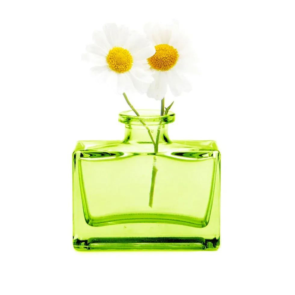 Rectangle Green Loft Vase
