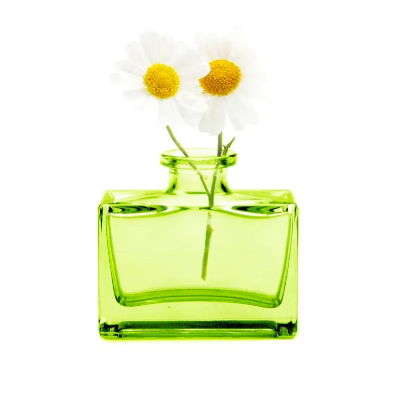 Rectangle Green Loft Vase