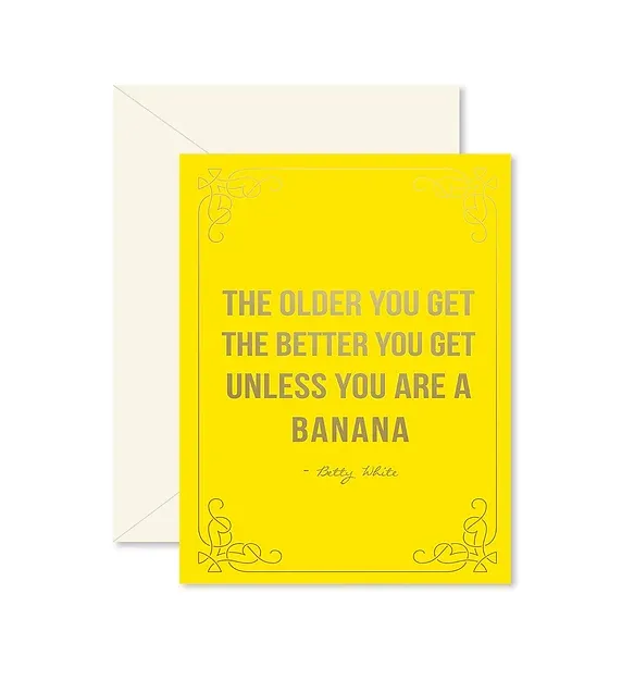 Card Birthday Banana