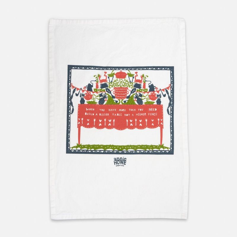 Tea Towel Table Quote FINAL SALE