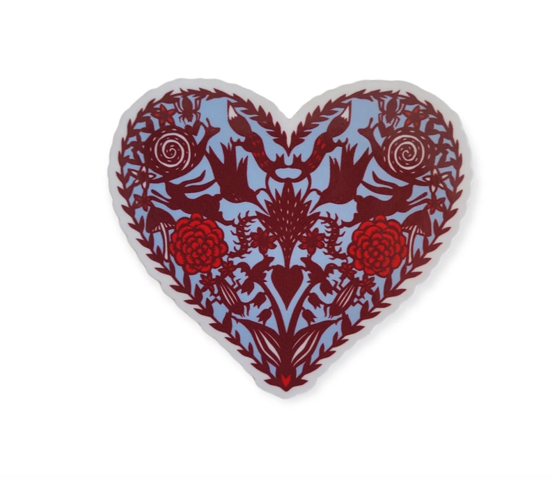Sticker All Creatures Heart
