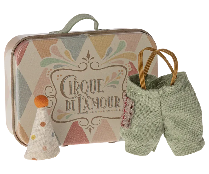 Maileg Clown Clothes In Suitcase Little Brother