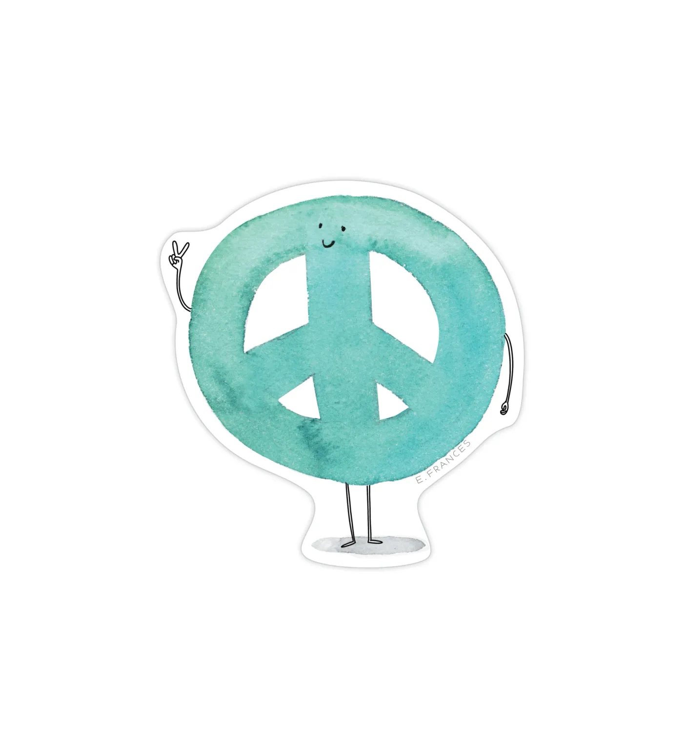 Sticker Peace Out