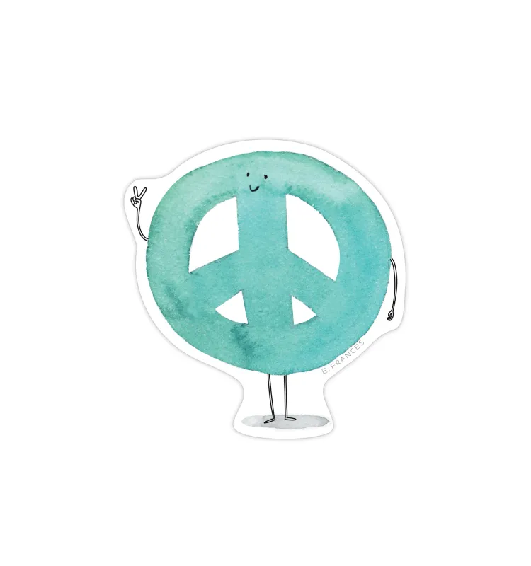 Sticker Peace Out