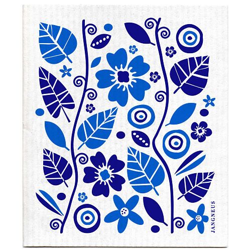 Swedish Cloth Garden Blue