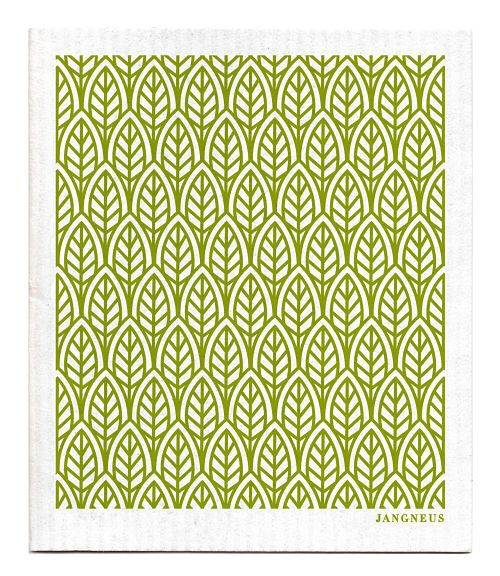 Swedish Cloth Leaves Green