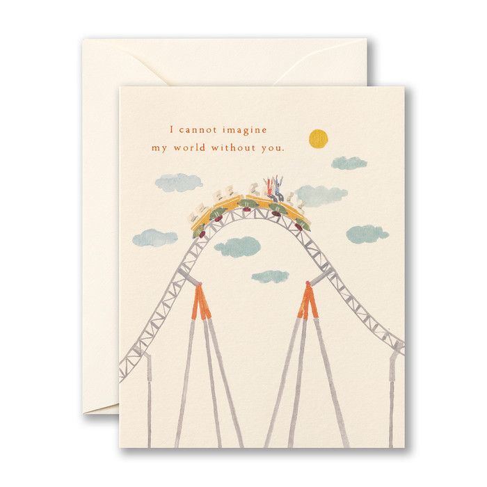 Card I Cannot Imagine My World