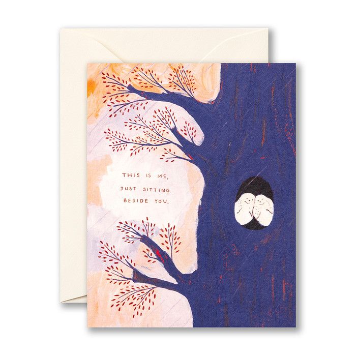 Card This Is Me, Just Sitting Beside You