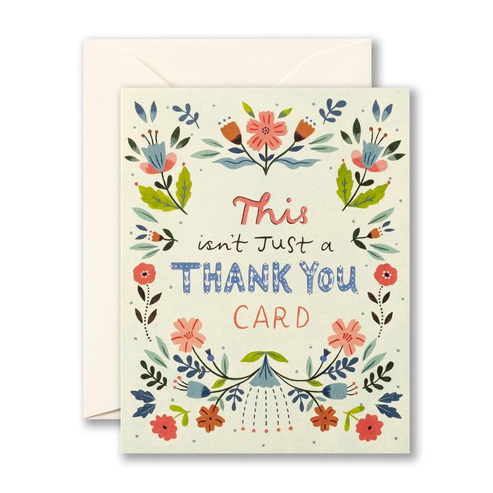 Card This Isn&#39;t Just A Thank You Card