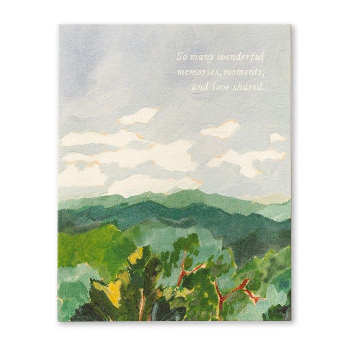 Card So Many Wonderful Memories, Moments